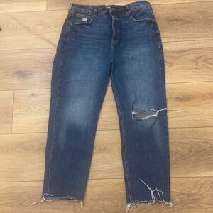 Old Navy Plus Size Ski-Hi Straight Jeans Size 16